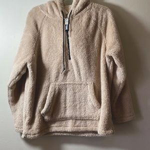 Pink Victoria’s Secret Sherpa Hoodie
